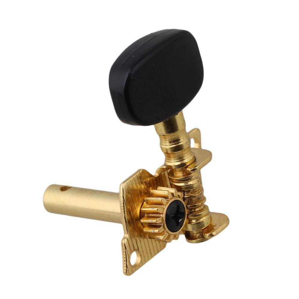 Cuatro Black and Gold Tuning Pegs / Clavijas Negras y Doradas para Cuatro