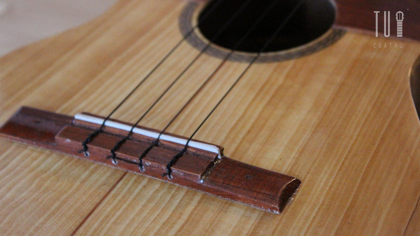 Cedar & Pine Cuatro 15 Frets / Cuatro Venezolano de Cedro & Pino 15 Trastes