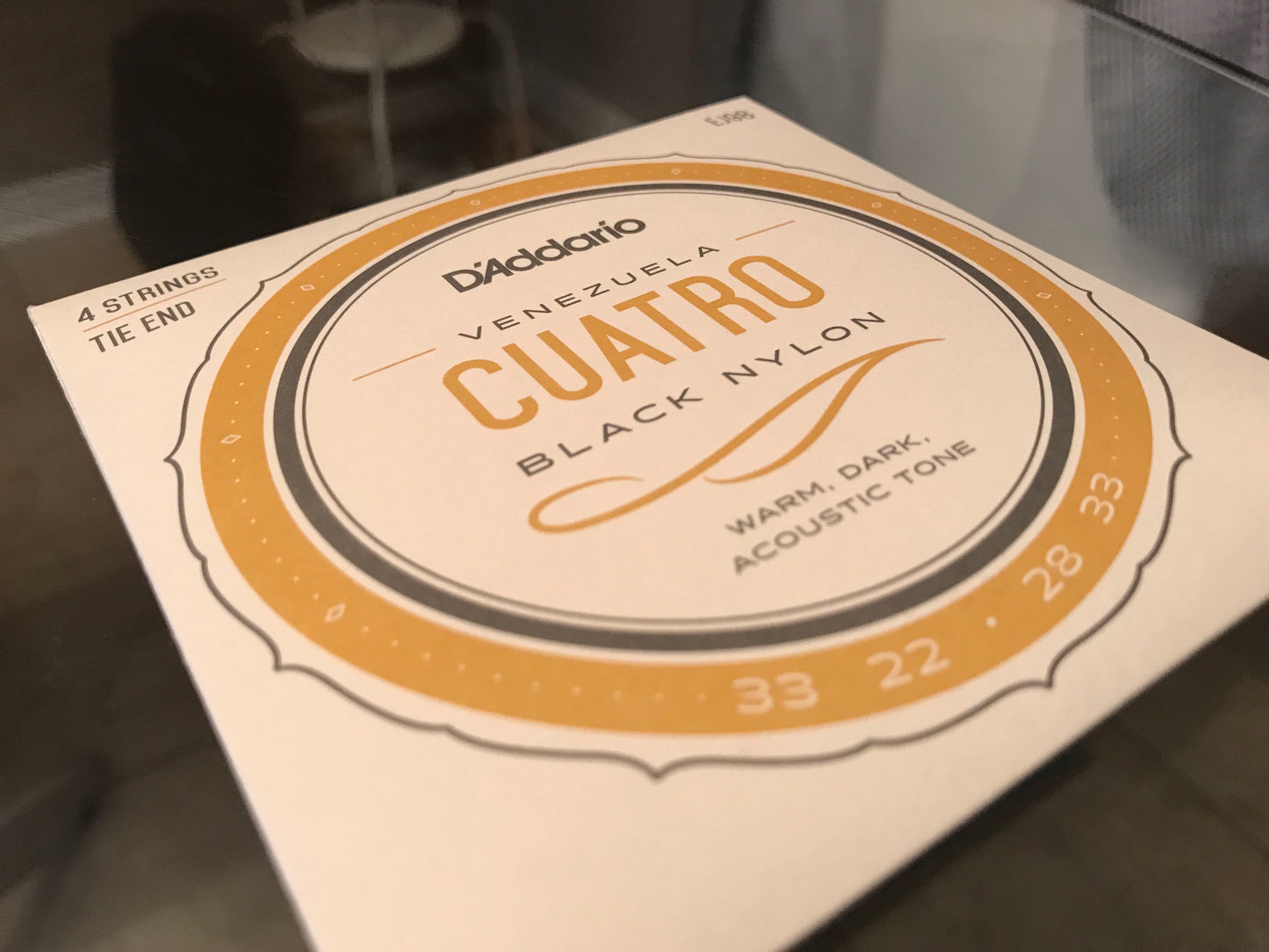 Cuatro Strings (D'addario) - Cuerdas de Cuatro. Unit or Packs