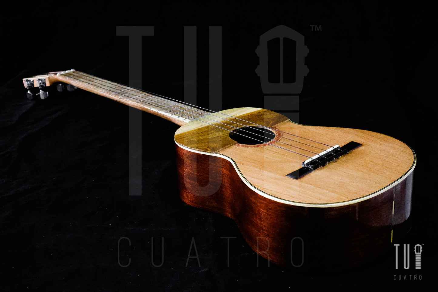 Cuatro Venezolano Mahogany & Cedar Soundboard / Teak Fretboard