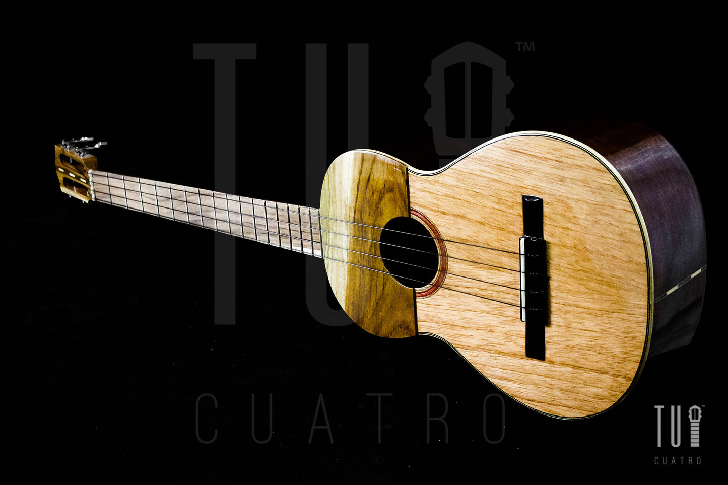 Cuatro Venezolano Mahogany & Cedar Soundboard / Teak Fretboard