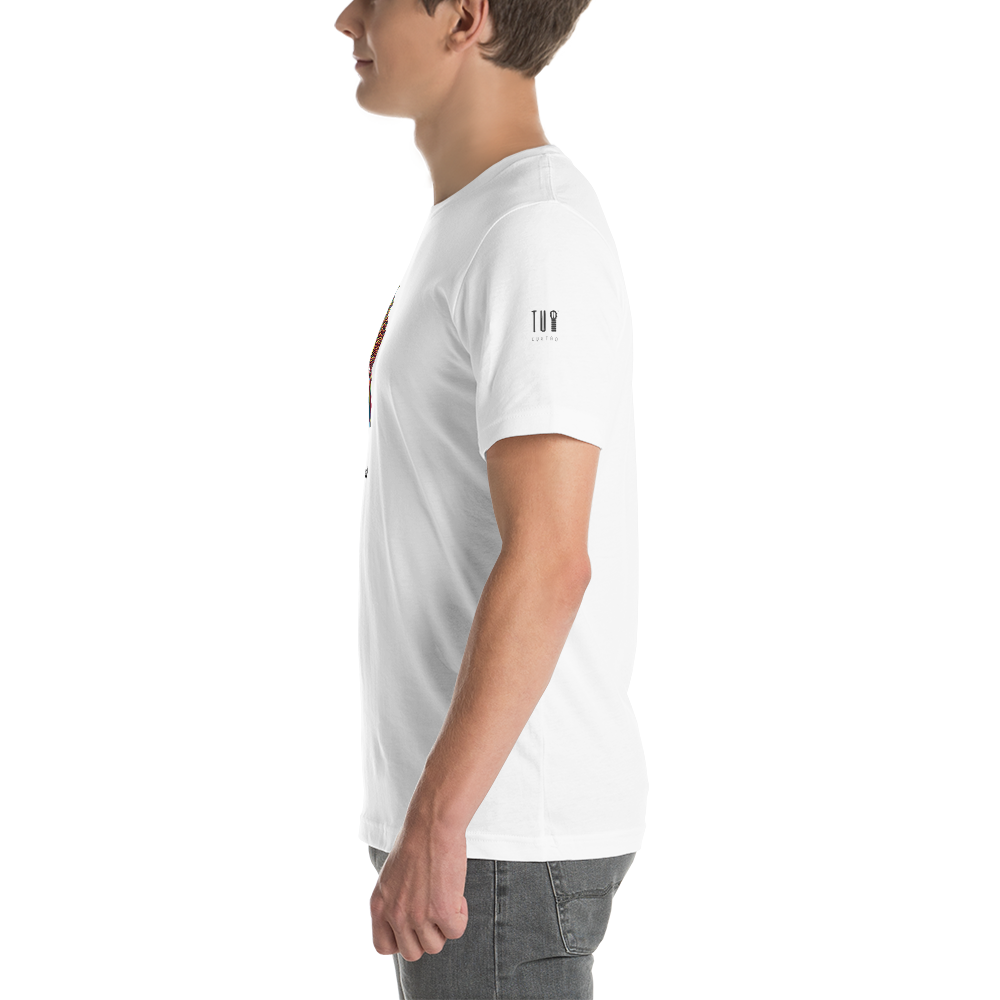 Sentimiento Nacional White T-Shirt Men / Franela Blanca Hombre