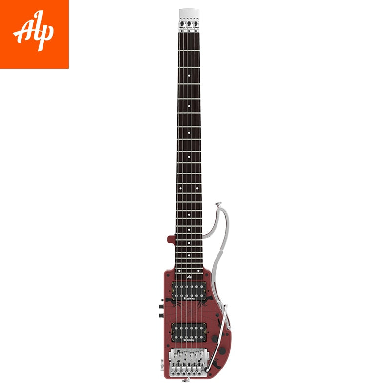 ALP Guitar Headless Acoustic Electric Silent Travel Guitar