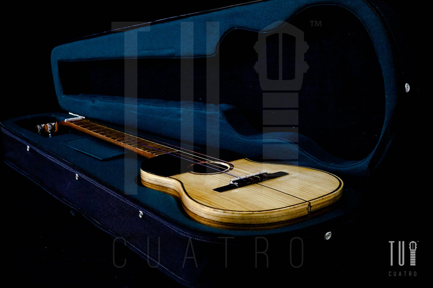 Cuatro 17 Frets - Saman Woods With Shipping