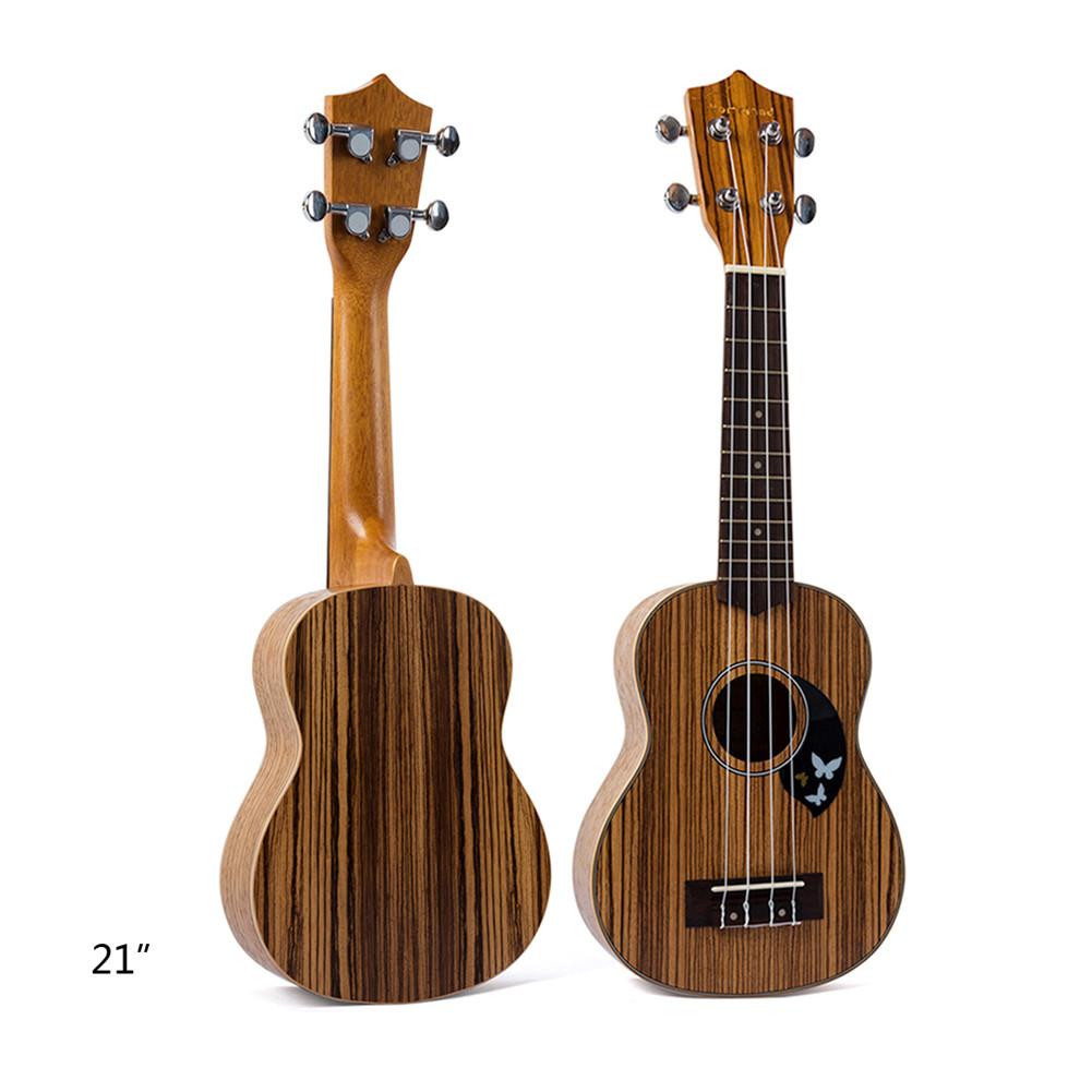 The Ukulele Zebrawood with Rosewood Fingerboard: A High-Quality and Affordable Choice for Musicians