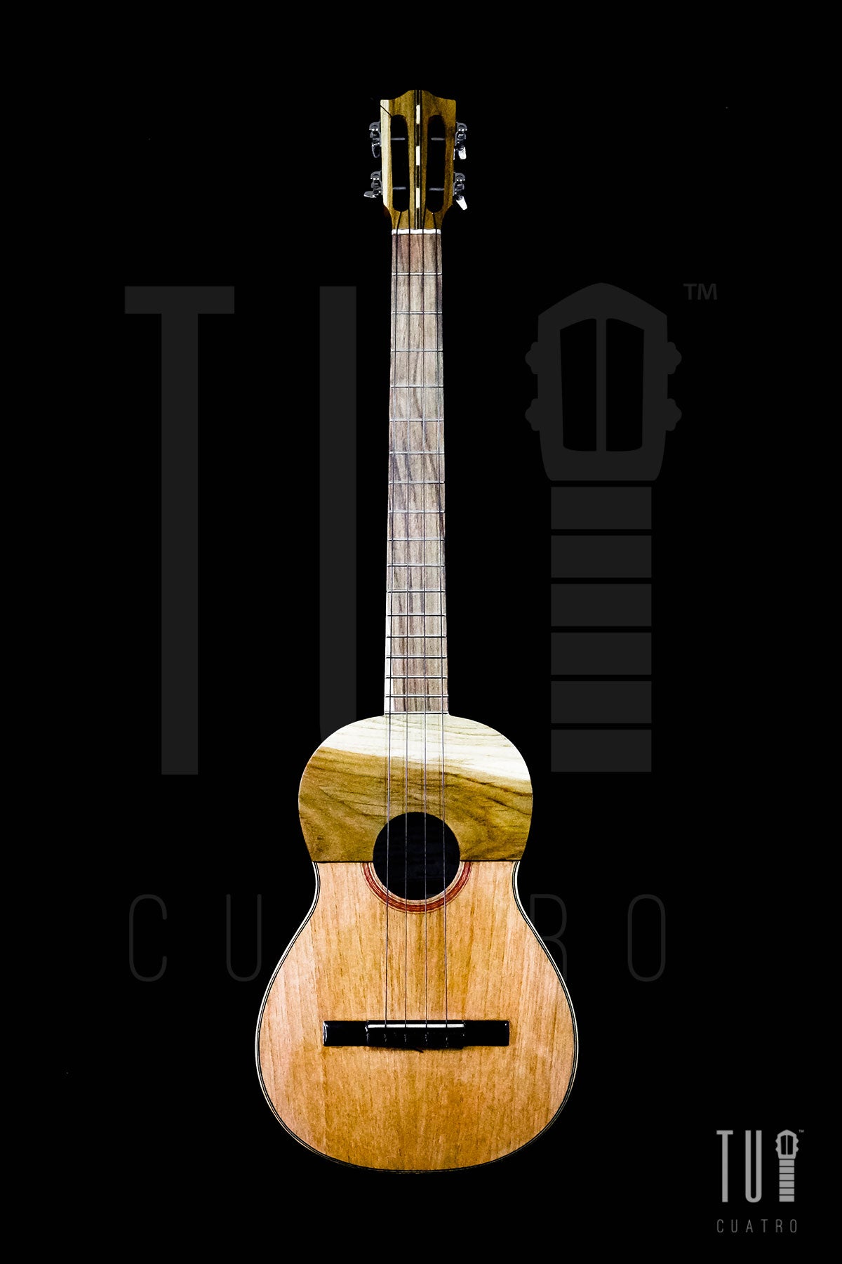 Cuatro Venezolano Mahogany & Cedar Soundboard / Teak Fretboard