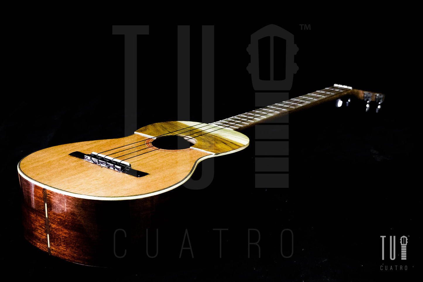 Cuatro Venezolano Mahogany & Cedar Soundboard / Teak Fretboard