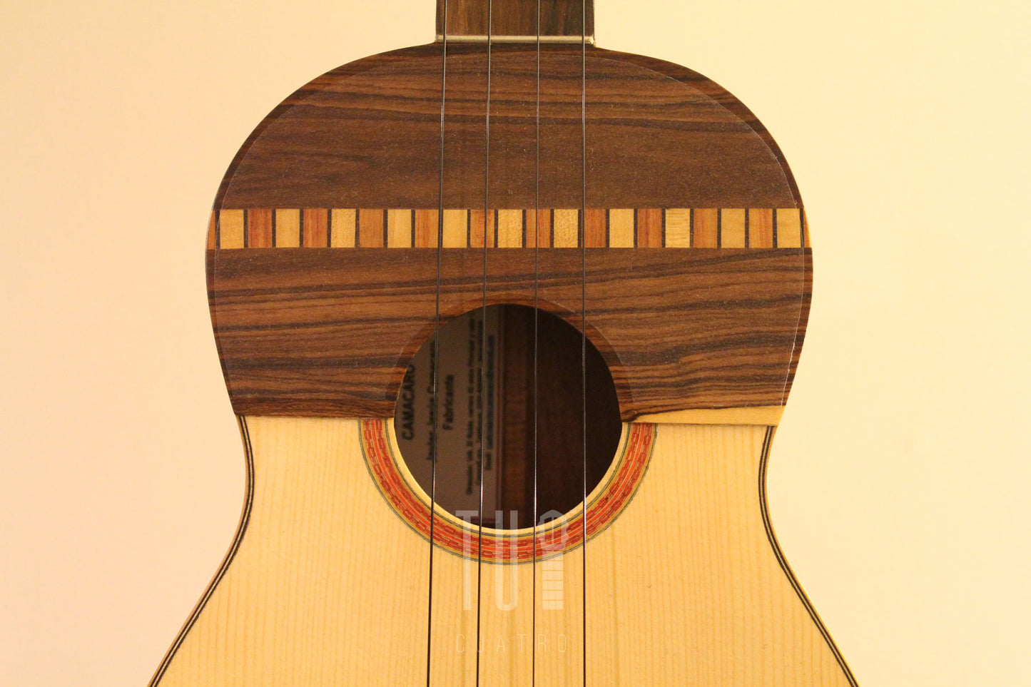 Cuatro Venezolano Mahogany & Canalete Fretboard - Linear Design