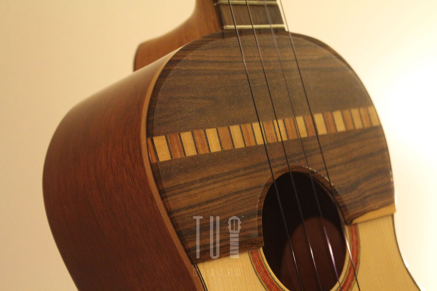 Cuatro Venezolano Mahogany & Canalete Fretboard - Linear Design