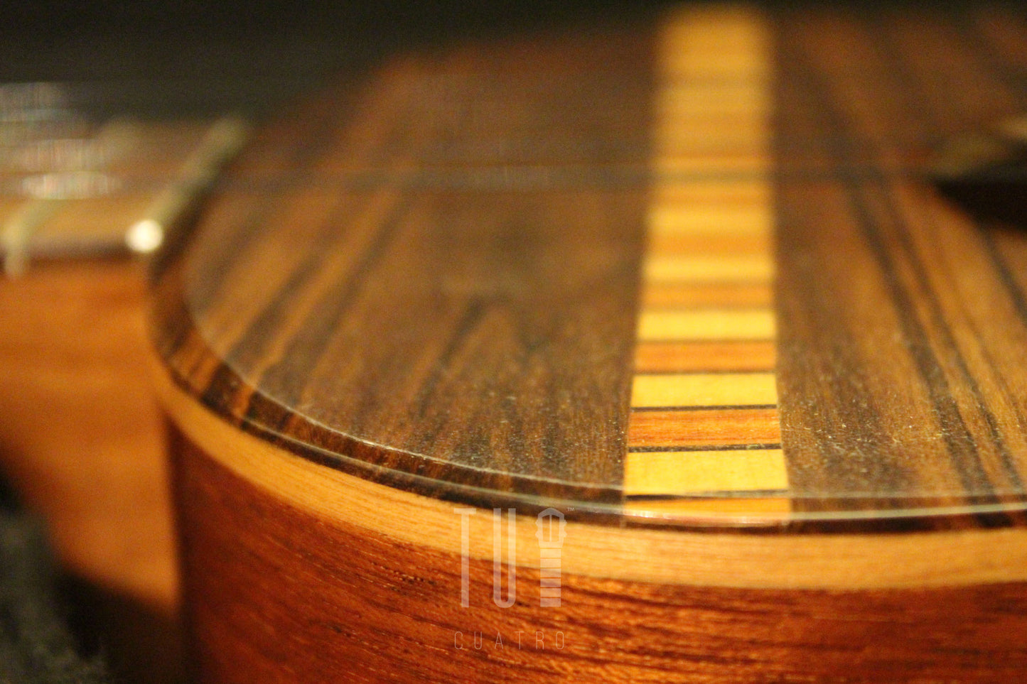 Cuatro Venezolano Mahogany & Canalete Fretboard - Linear Design