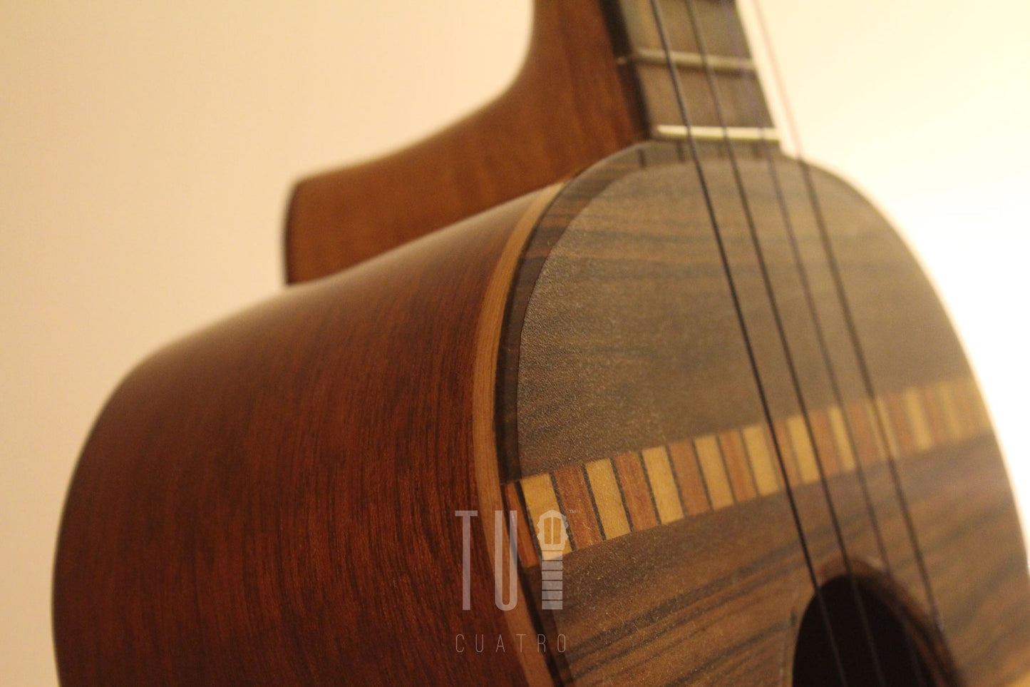 Cuatro Venezolano Mahogany & Canalete Fretboard - Linear Design