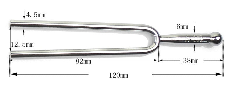 Standard A 440 Hz Tuning Fork - Stainless Steel